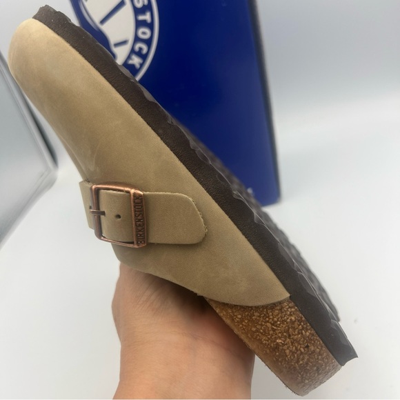 Birkenstock Boston BS Tabacco Brown Clog Shoe Size EU38 US 7-7.5 WMNS. NEW W/BOX - Picture 13 of 16